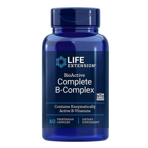 Life Extension Bioactive Complete B-Complex 60 Veg.Caps L.E.