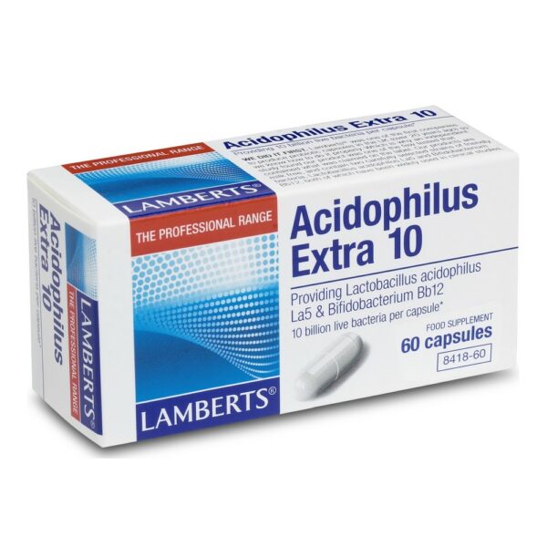 Lamberts Acidophilus Extra 10 (Milk Free) 60Caps