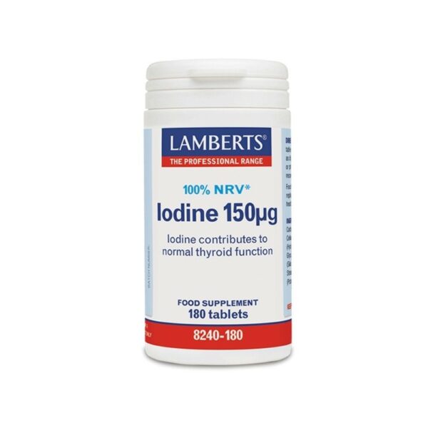 Lamberts Iodine 150μg (180 Tabs)