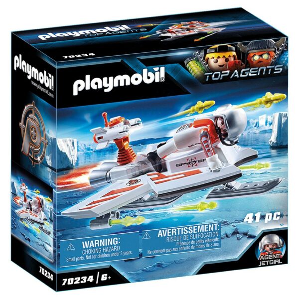 Playmobil Ice Jet Της Spy Team