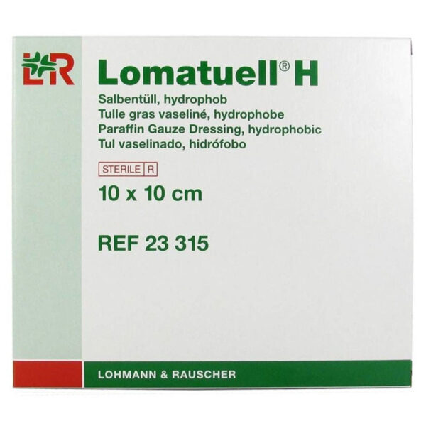 Lohmann Rauscher Lomatuell H Γάζα Βαζελινούχα - Παραφίνης 10x10cm 1 Τεμάχιο