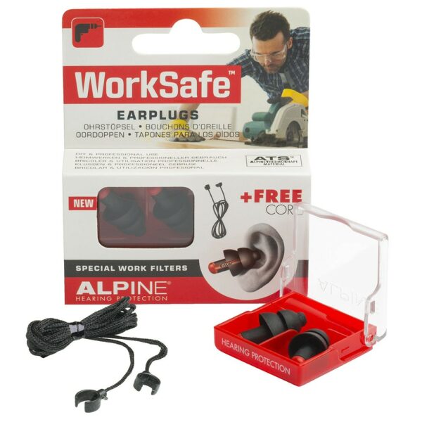 Alpine Worksafe Ωτοασπίδες Για Εργασία / Κυνήγι / Σκοποβολή
