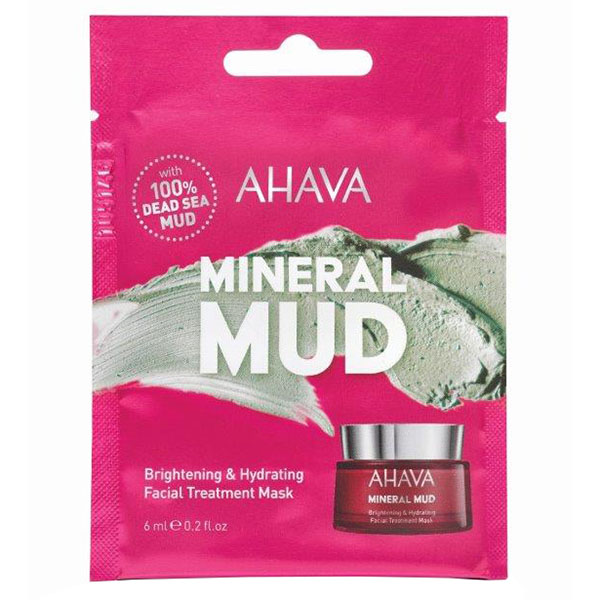 Ahava Brightening & Hydrating Mineral Facial Treatment Mask Single Use 6ml