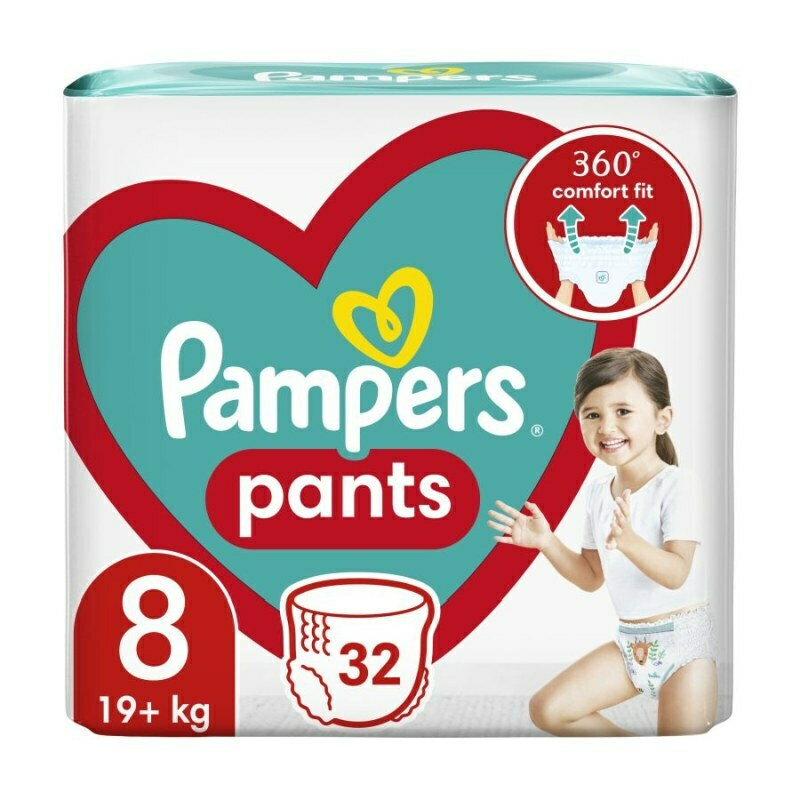 Pampers Pants Νο 8 Τεμ 32 Jumbo 19+Kg
