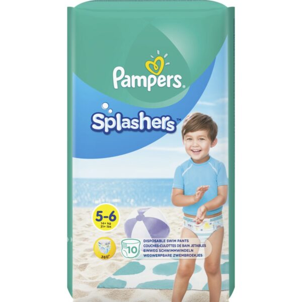 Pampers Splashers No5-6 10Τεμ 14+kg