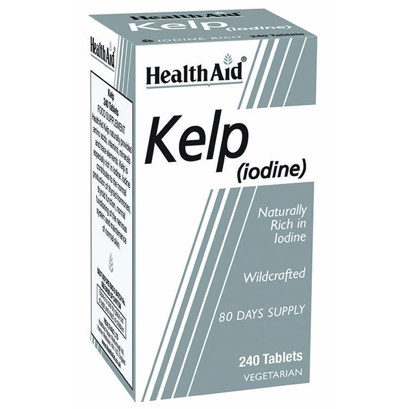 Health Aid Kelp (Iodine) 240 Ταμπλέτες