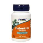 Now Selenium 100 Mcg (Yeast Free Selenomethionine) - Vegetarian 100 Tabs