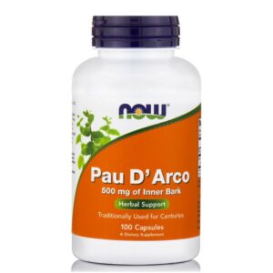 Now Pau D'Arco 500 Mg - 100 Κάψουλες