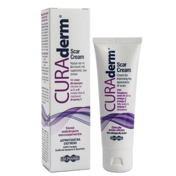 Gallery Uni-Pharma CURAderm Scar Cream 50ml