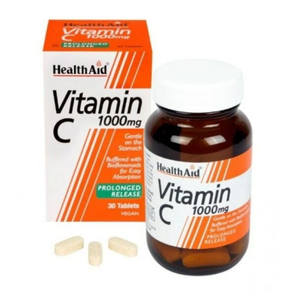 Health Aid Vitamin C 1Gr 30Tabs