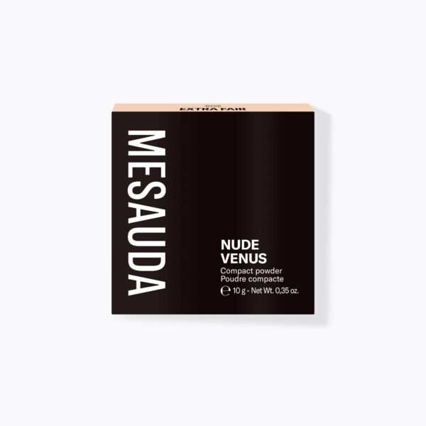 Mesauda Nude Venus Compact Powder Μια Συμπαγής, Λεπτή, Απαλή, Λεία Πούδρα Extra Fair 251101