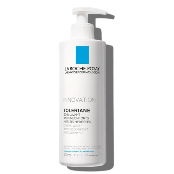 La Roche Posay Toleriane Innovation Caring Wash, Κρέμα Καθαρισμού για το Ευαίσθητο/Δυσανεκτικό Δέρμα 400ml
