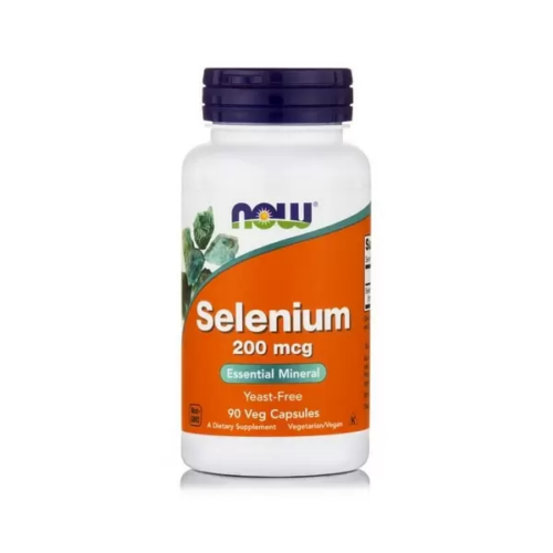 Now Selenium 200 Mcg  (Yeast Free Selenomethionine) - Vegetarian 90 Vcaps
