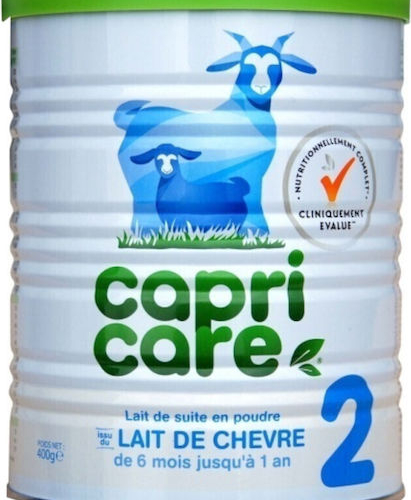 Capricare 2 400gr Κατσικίσιο Γάλα 2ης Βρεφικής Ηλίκιας