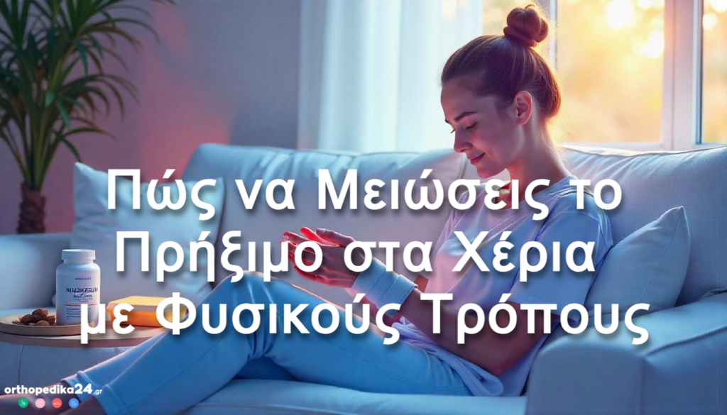 Πώς να Μειώσεις το Πρήξιμο στα Χέρια με Φυσικούς Τρόπους