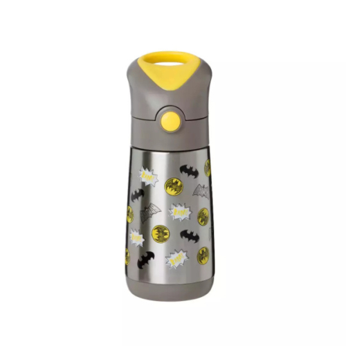 B.Box Iσοθερμικό Παγούρι Με Καλαμάκι 350ml Batman