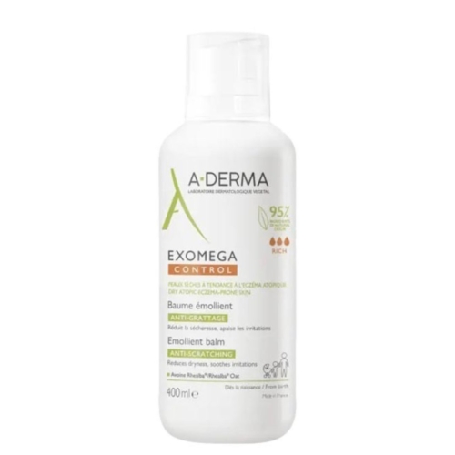 A-Derma Exomega Control Emmolient Baume Σώματος για Ατοπικές Επιδερμίδες 400ml