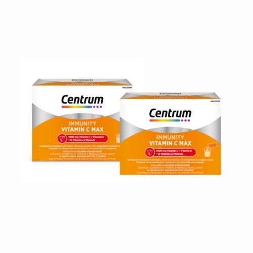Centrum Immunity Vitamin C Max 1000mg 14 Sach 1+1 Δώρο