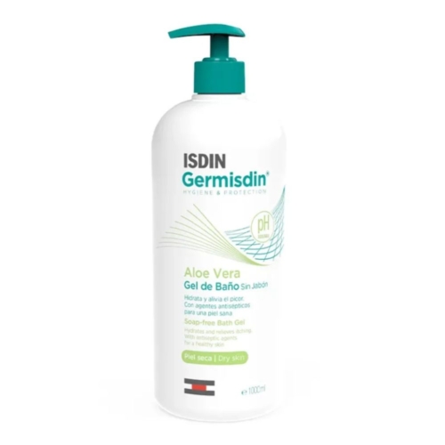 Isdin Germisdin Aloe Vera Soap-free Antiseptic Shower Gel Gel για το Σώμα 1000ml