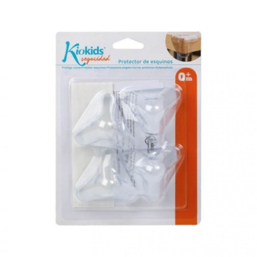 Kiokids Γωνία Προστασίας με Αυτοκόλλητο από Πλαστικό 4τμχ